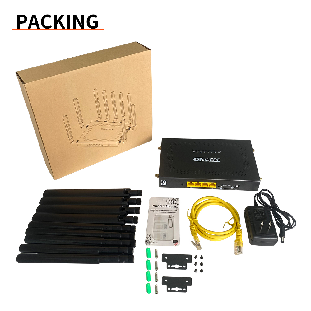 AX3000 Dual Sim Dual Band WiFi 6 5G CPE