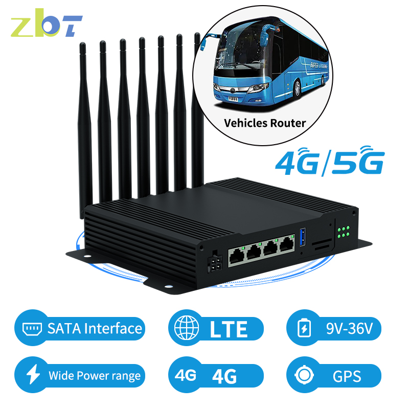 Gigabit Dual Band 4G/5G Vehicles LTE Router