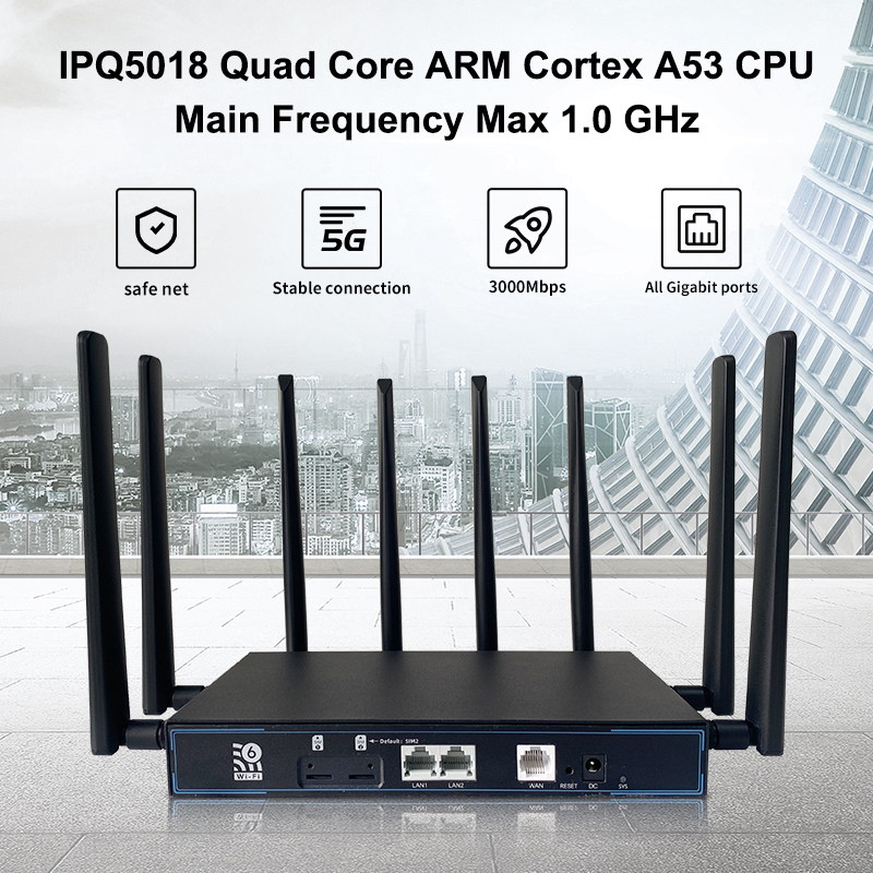 IPQ5018 AX3000 5G Industrial Router