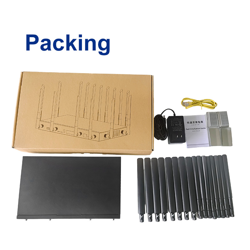 Four SIM 4G 5G AX3000 Wifi 6 Router