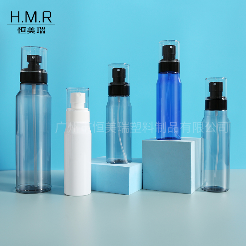 24 teeth transparent black spray bottle