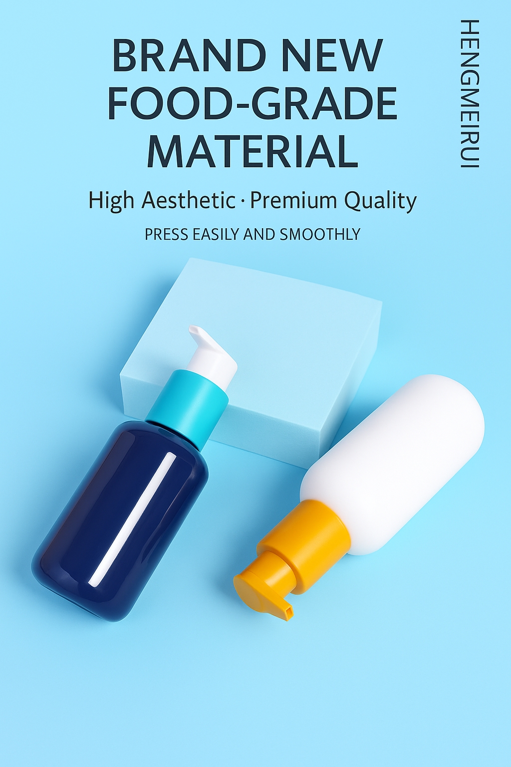 120ml Lotion Pump Bottle – Durable Smooth Dispensing Plastic Container