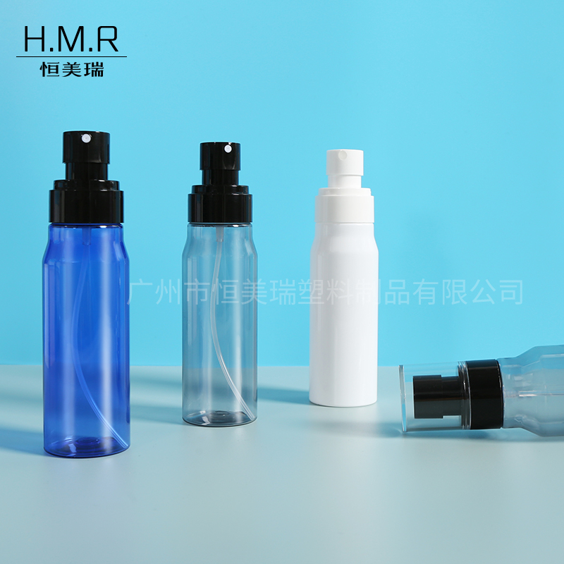 24 teeth transparent black spray bottle