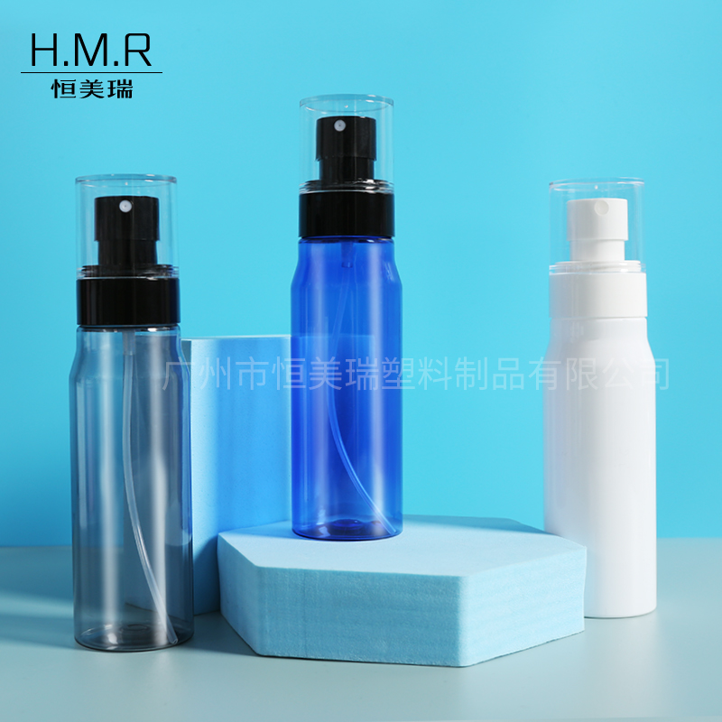 24 teeth transparent black spray bottle