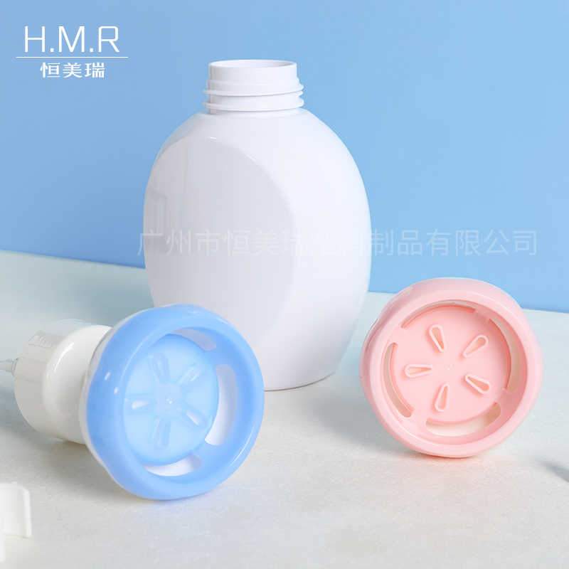Clear Foam Pump Bottle Refillable Dispenser for Liquid Soap and Facial Cleanser 300ml