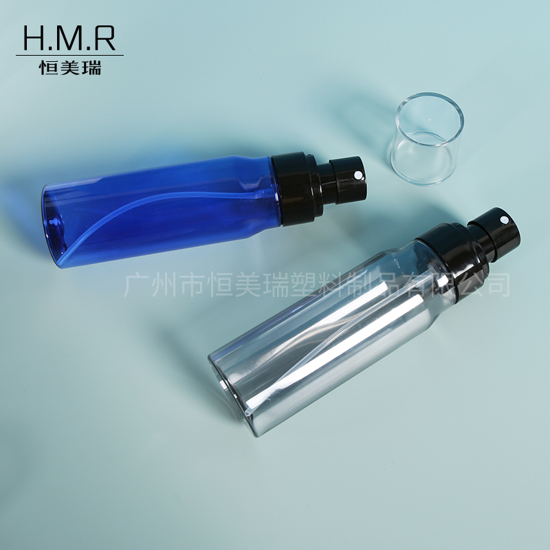 24 teeth transparent black spray bottle