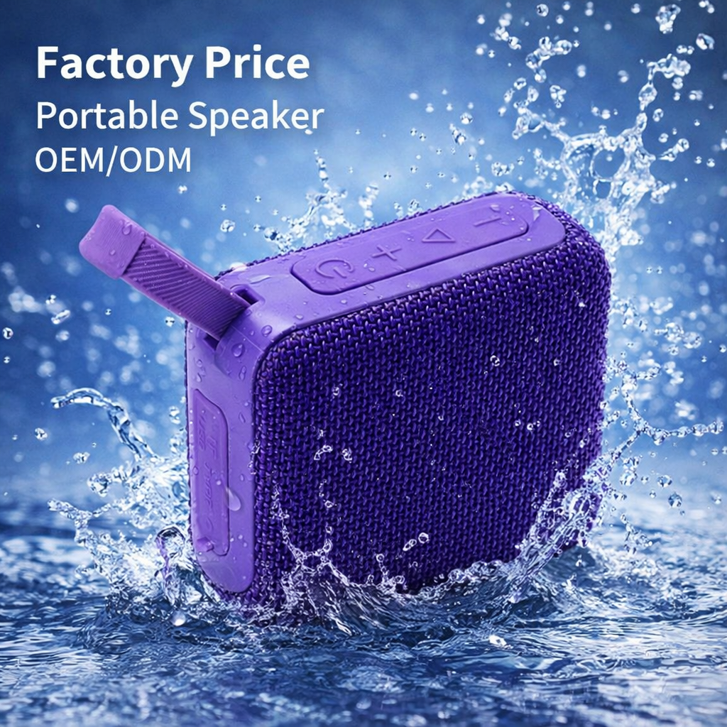 Cool Tech Gadgets PortableMini Waterproof Outdoor Wireless Speaker Party Speaker for Home Travel Hiking