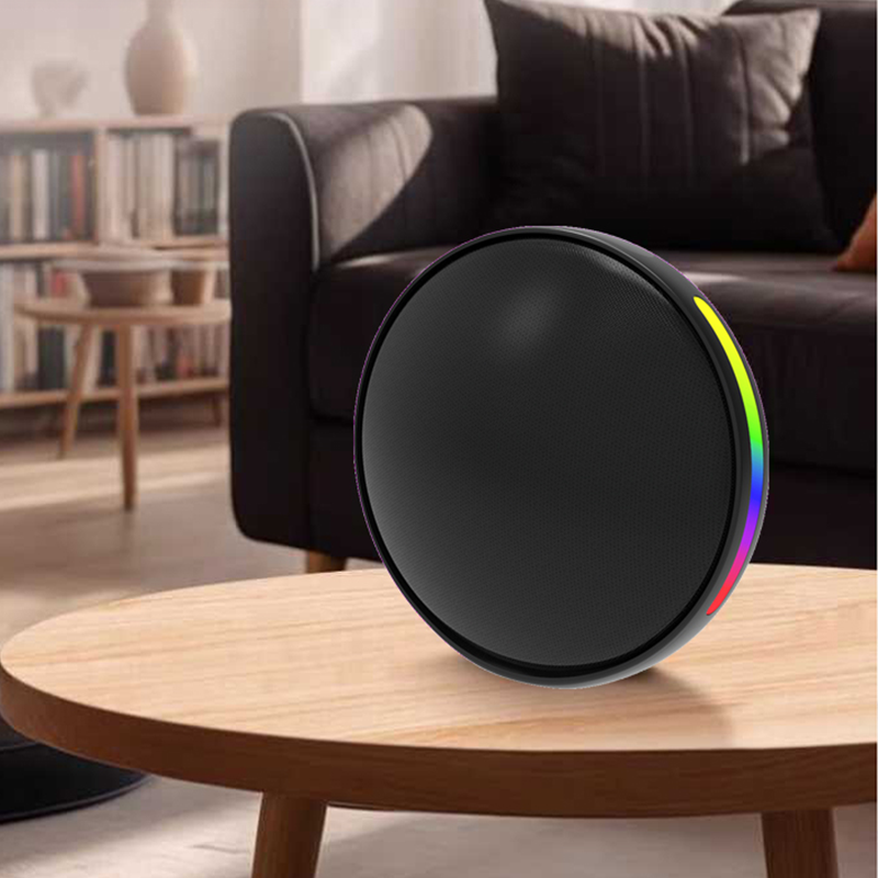 In Stock Satellite-shaped Bt Speaker Wireless Fabric RGB Speaker and Subwoofers Desktop Mini Excellent Speaker