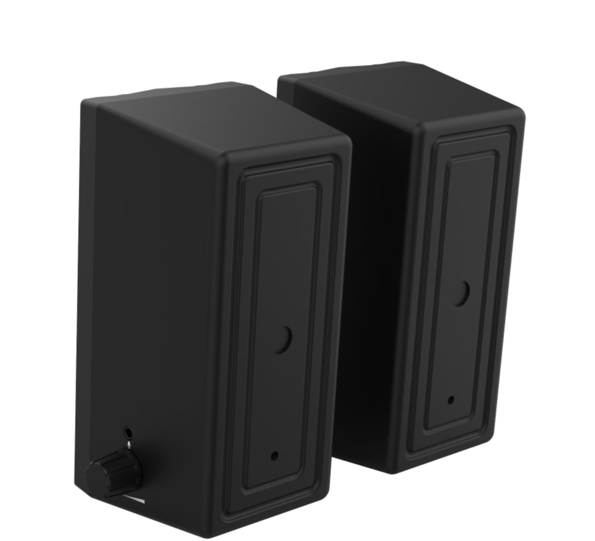 Custom Open Desktop Office PC Computer Gaming Case Casing Cabinet Stereo Box Case Table Support Customized DJ Special Speaker