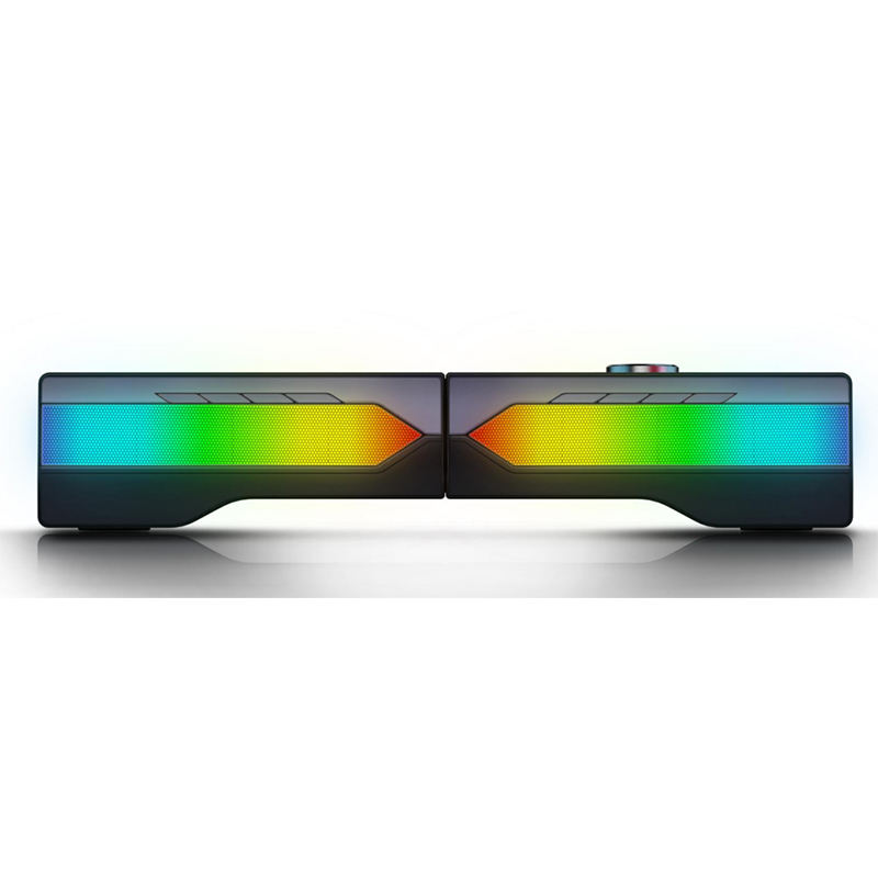 Factory Customize Detachable Rgb Light  Desktop Super Bass Coaxial Speaker 12 Inch Gaming Subwoofer