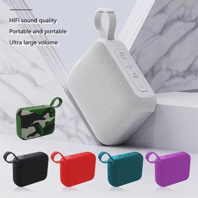 Portable 5W TWS ABS Wireless Speaker Mobile Phone Loop Design Full Function Boom Box Travel  Use Memory Card Hifi Horn Tweeter