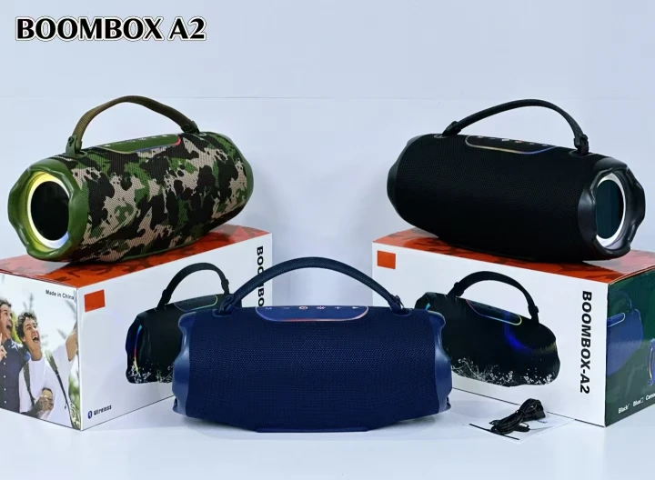 Hot Selling 2026 Wireless Portable Fabric Woofer 20W TWS Loud Waterproof Boombox Column Stereo RGB Lights Active Hifi Speaker