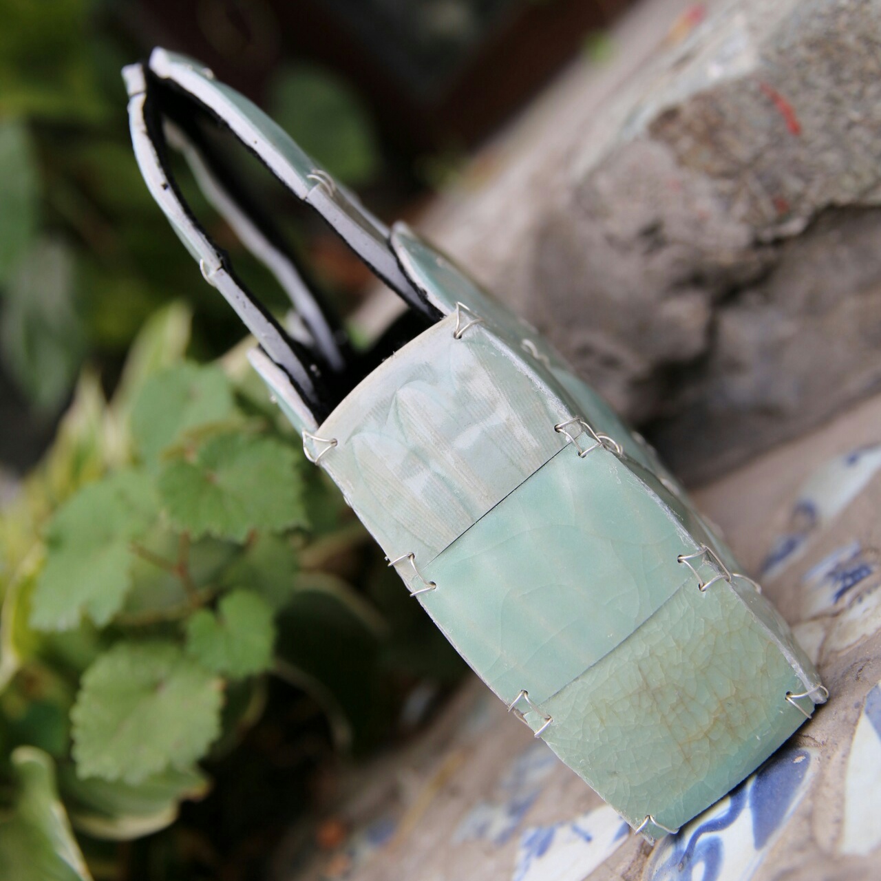 青衣系列-龙泉窑青瓷手包