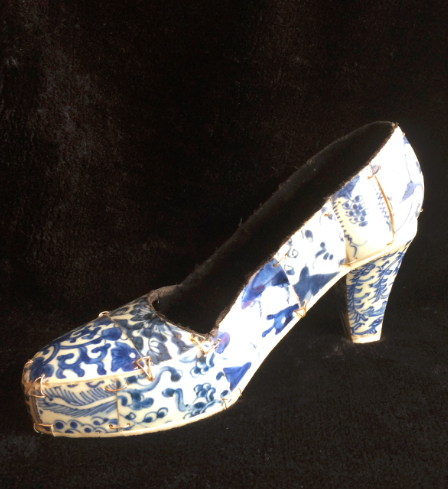 青衣系列——青花瓷高跟鞋