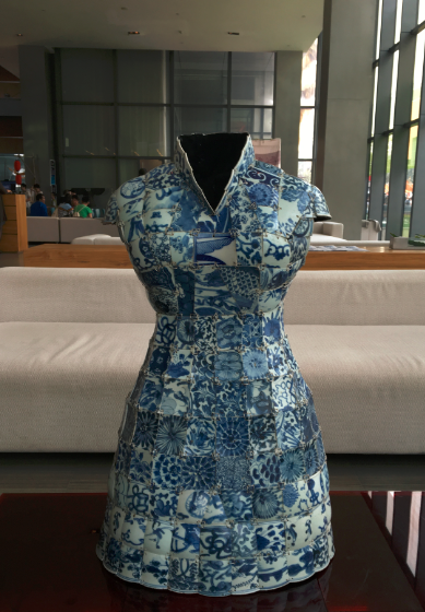 青衣系列古瓷衣服-清代青花