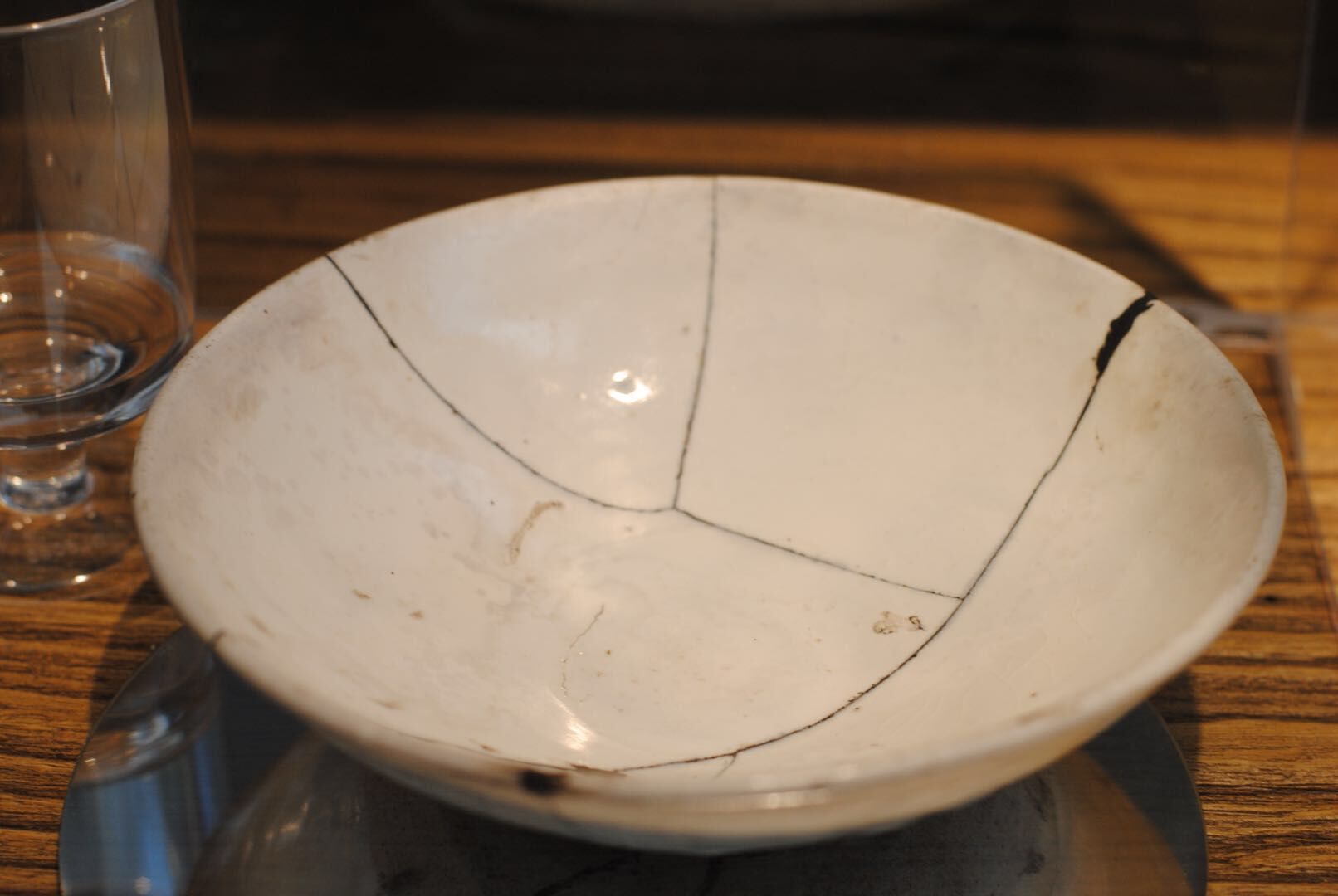 金缮赏析——北宋当阳峪窑白釉茶盏