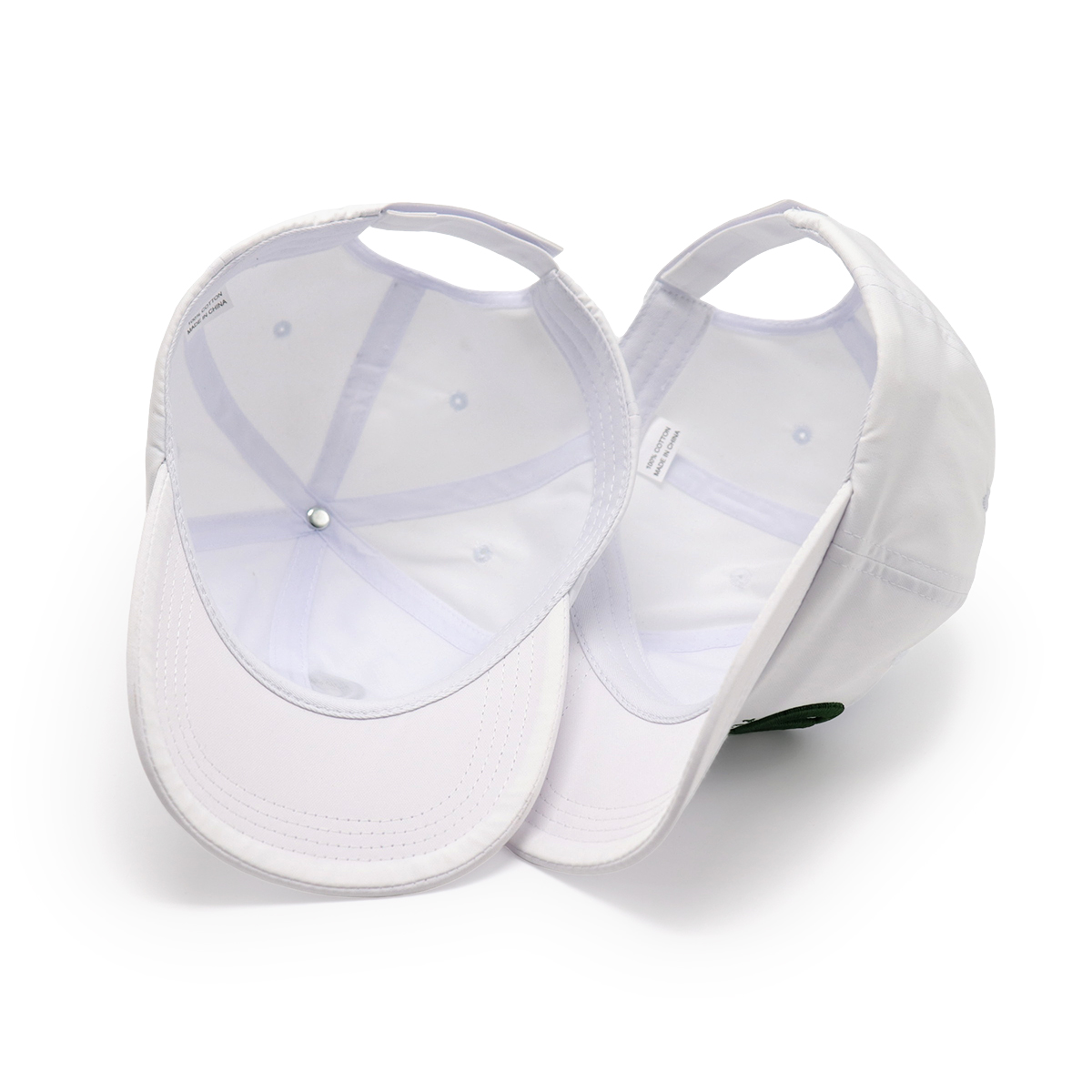 White Tennis Embroidered Sports Cap – Breathable, Adjustable, Unisex Outdoor Baseball Hat