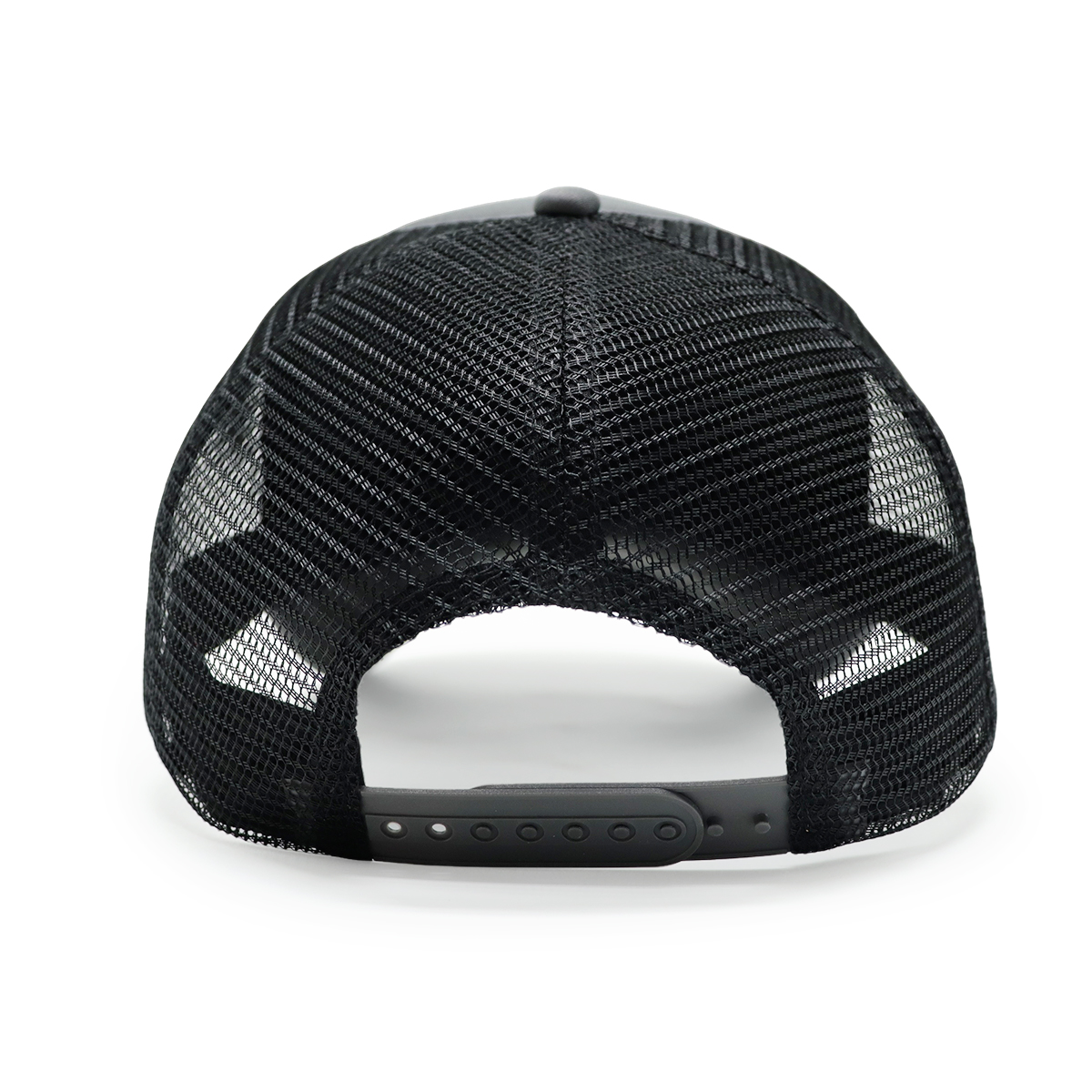 FitWell Headwear 2014 Grey Mesh Trucker Cap – Vintage Style Patch Hat