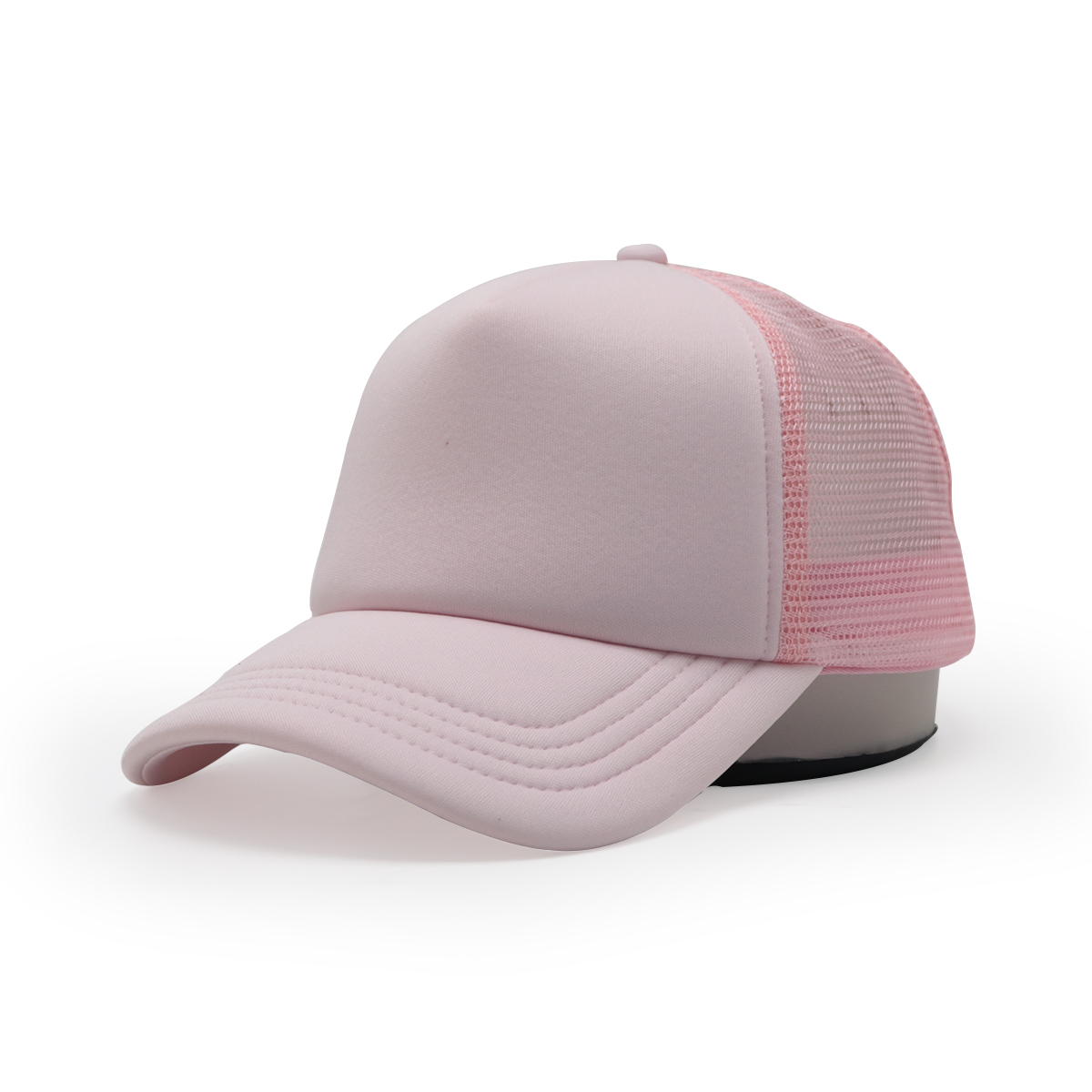 Pastel Color Mesh Trucker Caps – Lightweight Foam Front Summer Baseball Hat (Yellow, Mint, Pink, White)