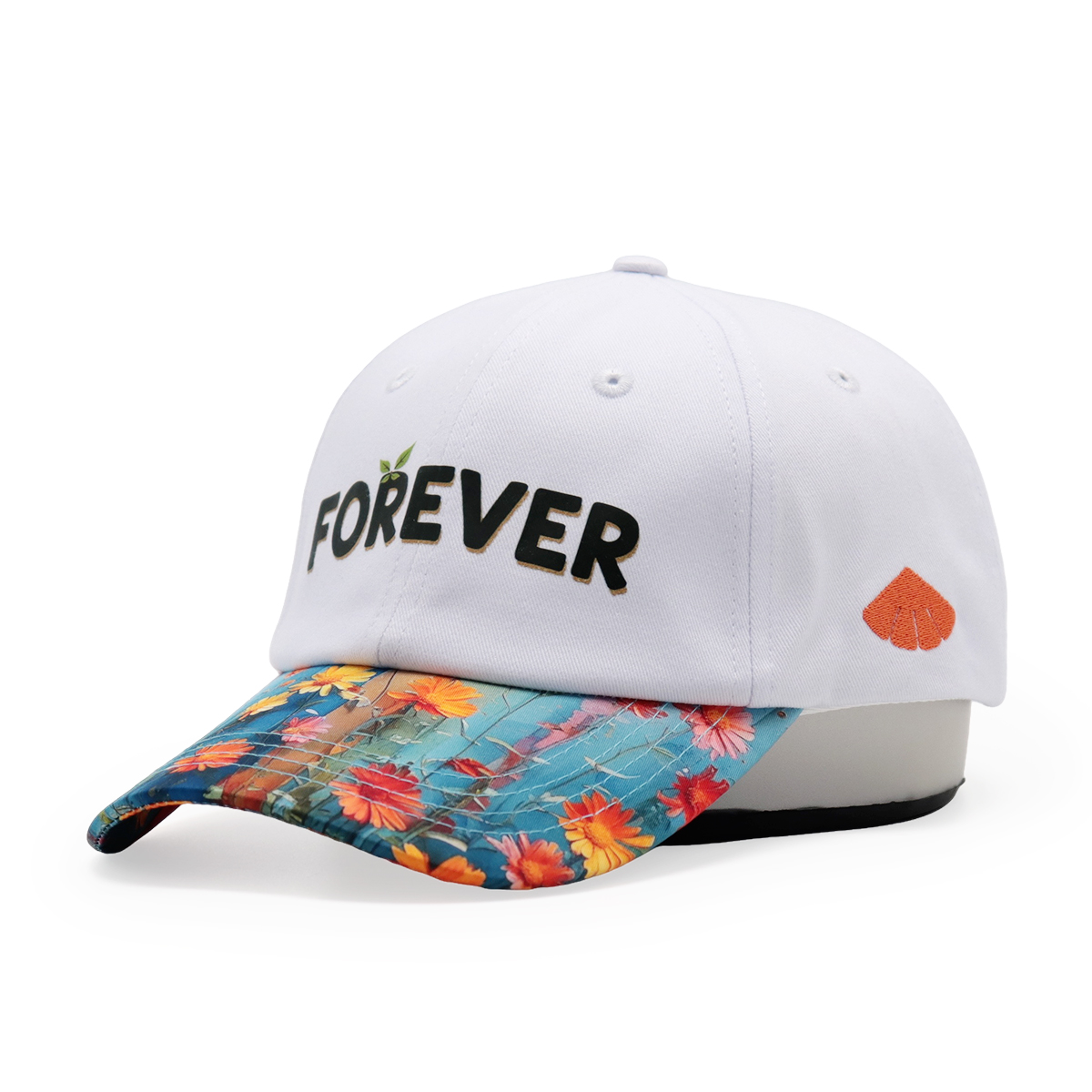 Custom Cotton Twill Baseball Cap with Printed Logo – Adjustable Unisex Hat