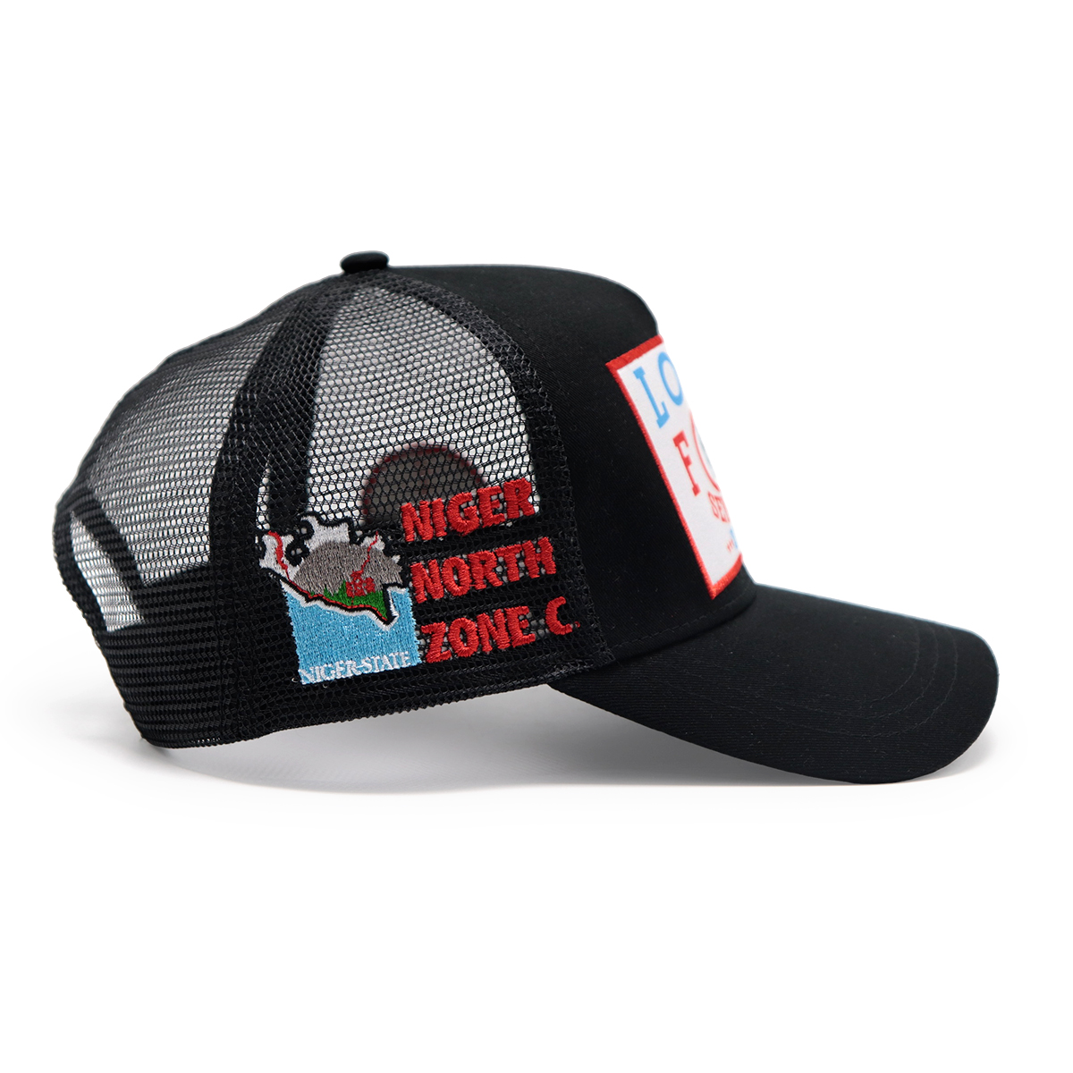 Heat Transfer Patch Political Mesh Trucker Cap – Custom Logo, Adjustable Snapback, Unisex Campaign Hat