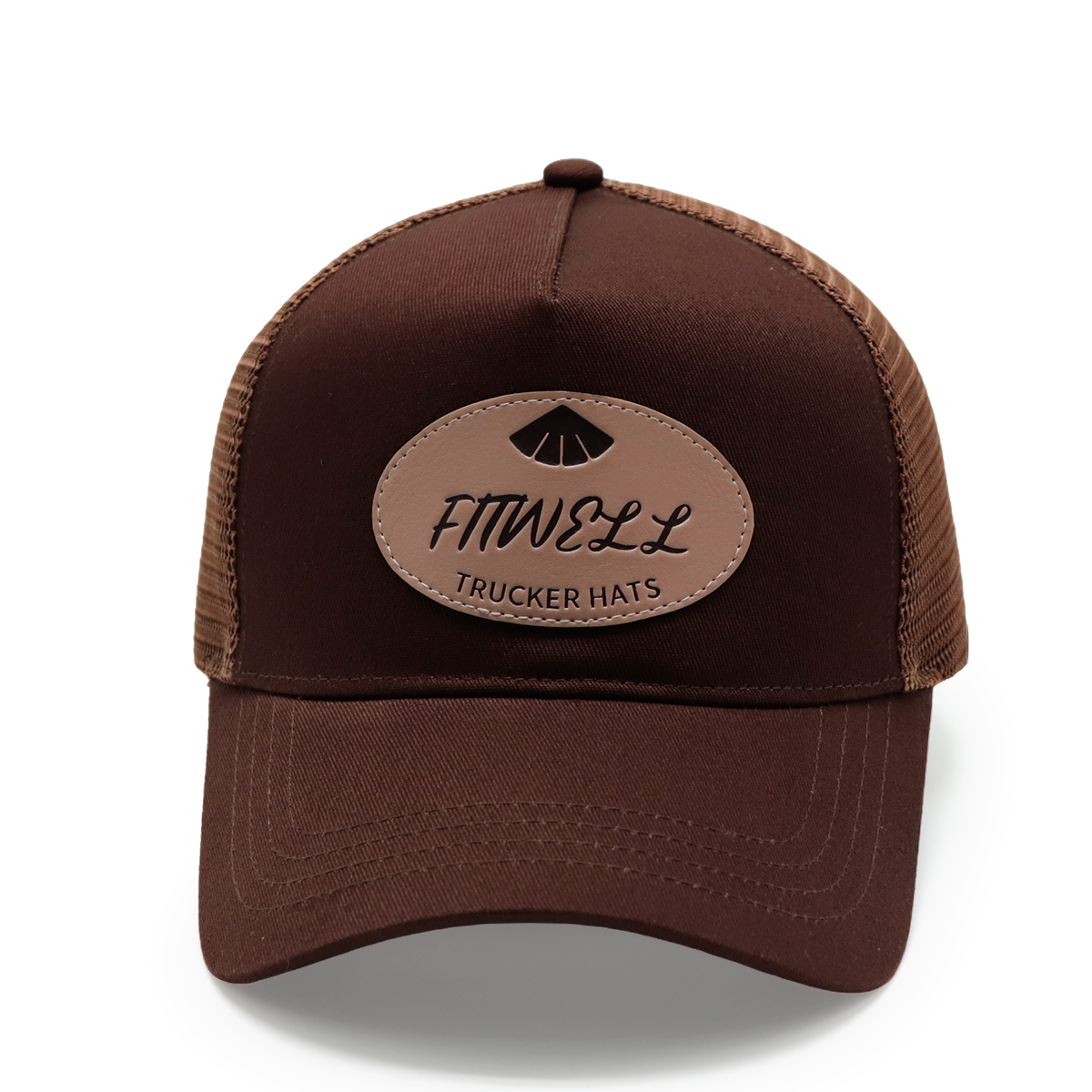 FITWELL Vintage Trucker Hat – Unisex Mesh Baseball Cap with Curved Brim