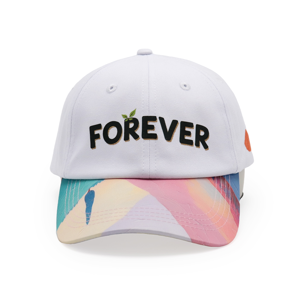 Custom Cotton Twill Baseball Cap with Printed Logo – Adjustable Unisex Hat