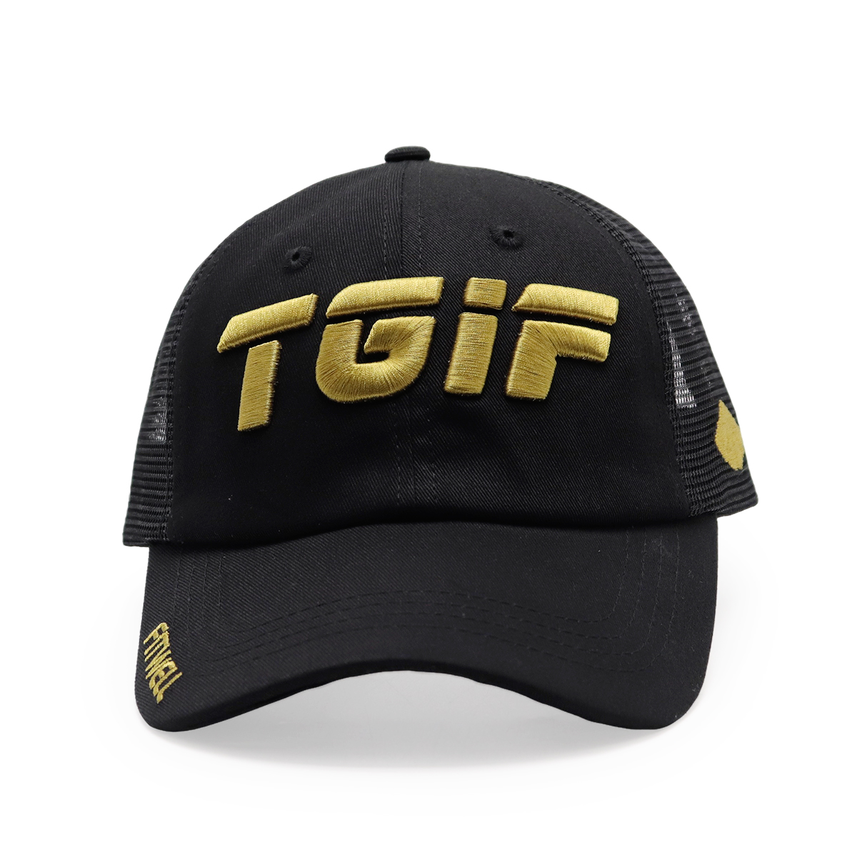 Embroidered Trucker Cap – FITWELL Streetwear Snapback Mesh Hat