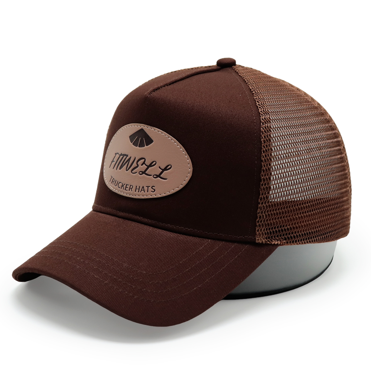 FITWELL Vintage Trucker Hat – Unisex Mesh Baseball Cap with Curved Brim