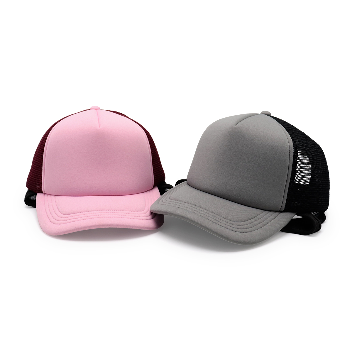 Unisex Surf Cap with Chin Strap Adjustable Mesh Trucker Hat for Outdoor Sports and Water Activities