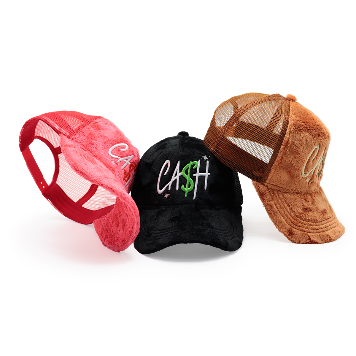Plush Embroidered &quotCASH