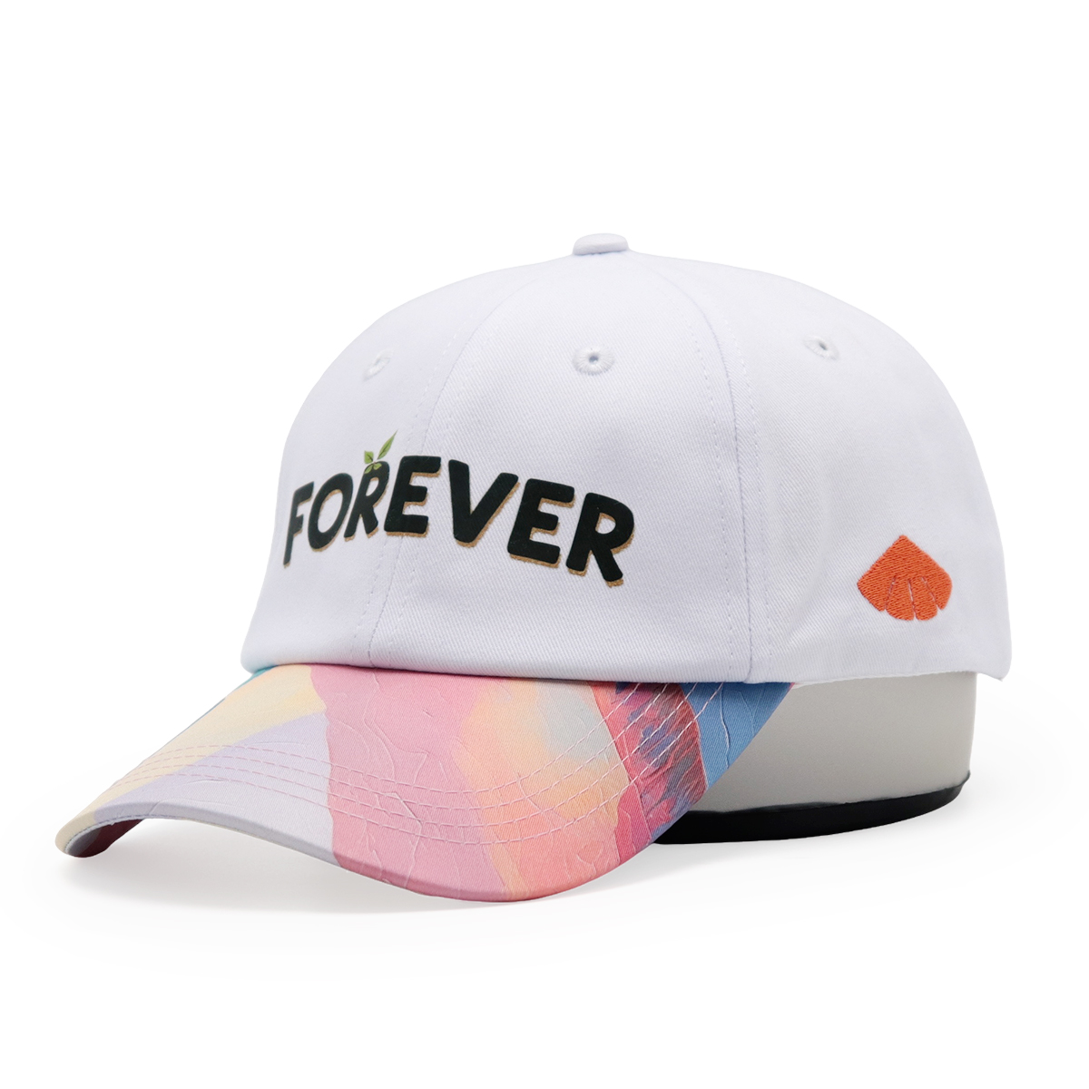 Custom Cotton Twill Baseball Cap with Printed Logo – Adjustable Unisex Hat