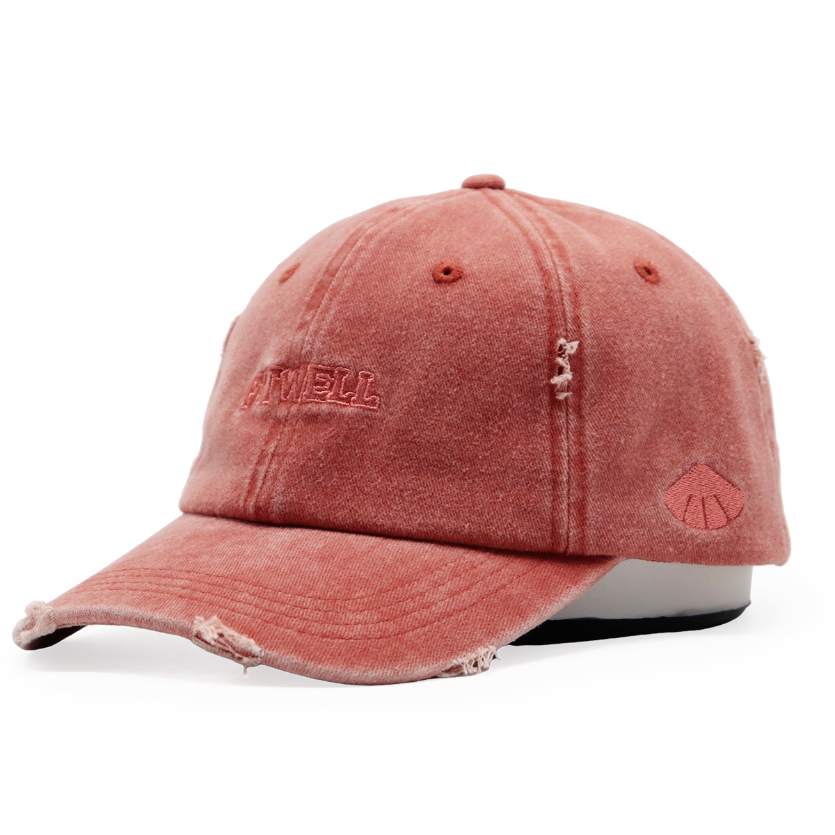 FITWELL Vintage Washed Baseball Cap | Unisex Adjustable Dad Hat in Multiple Colors