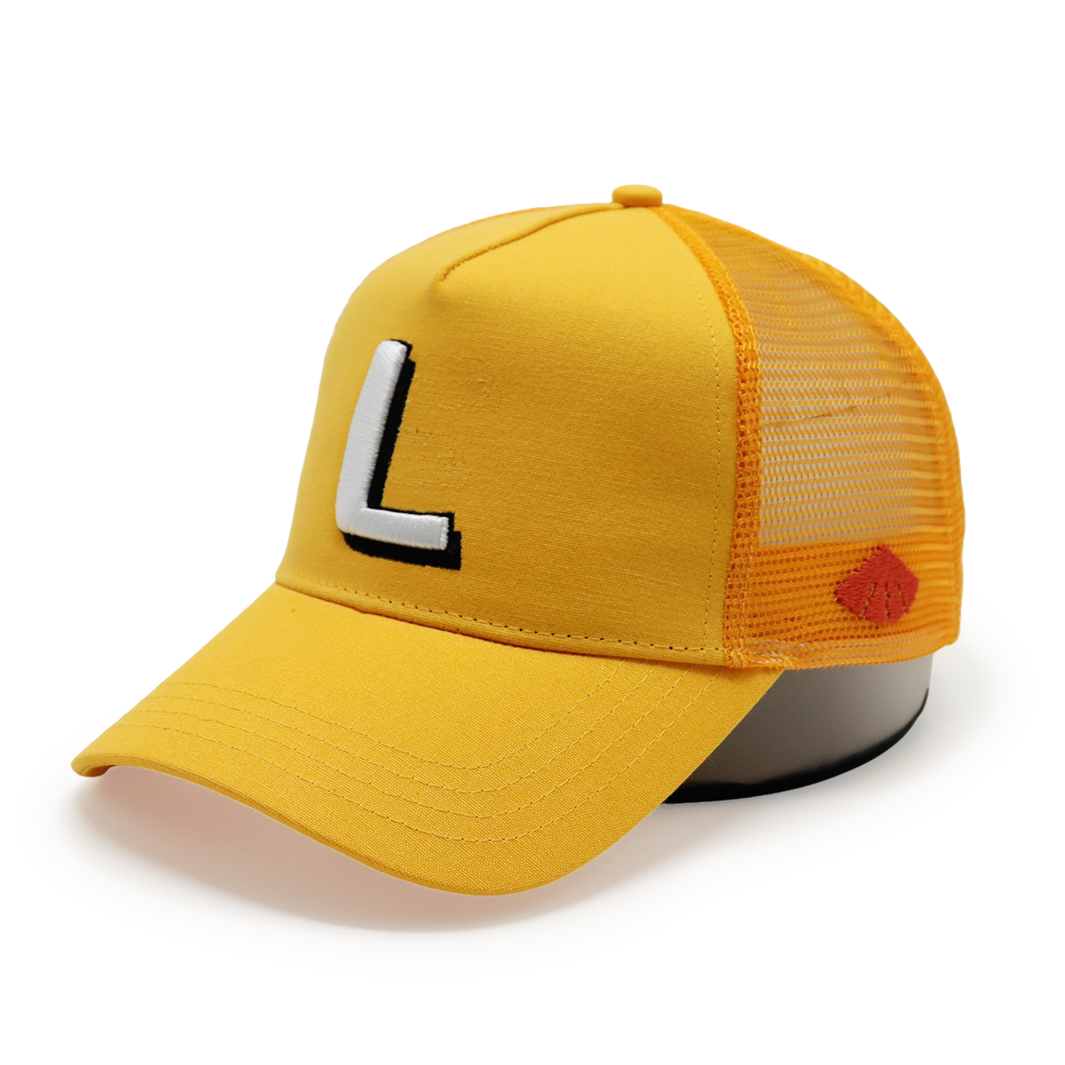 Colorful FITWELL Mesh Trucker Cap Set – 3D Letter Patch Baseball Hats (7 Styles)
