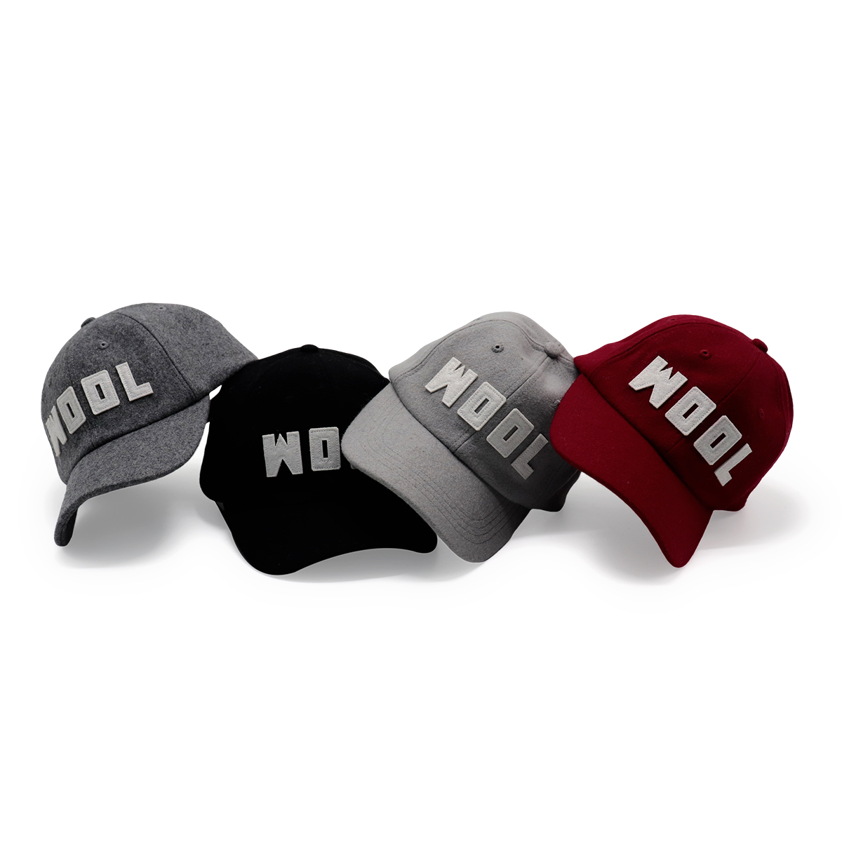 Chenille Patch Letter Wool Baseball Cap – Warm Retro Winter Hat, Unisex