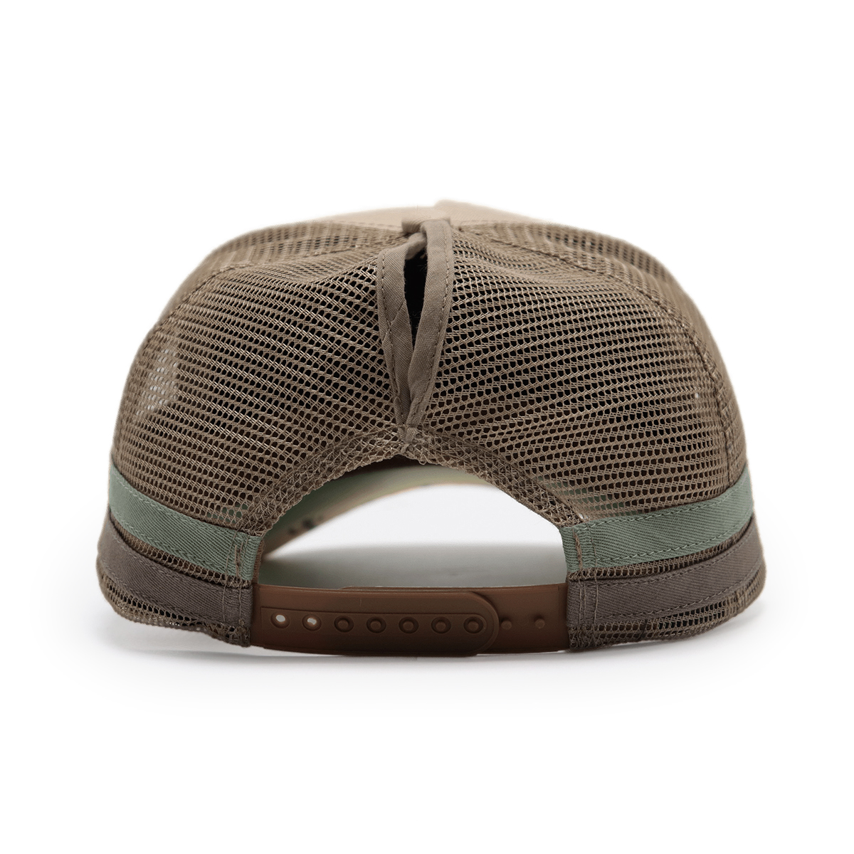 Design Your Own Logo Foam Mesh Back Caps - 5 Panel Custom Trucker Hat with 3D Puff Embroidery & Rope Detail