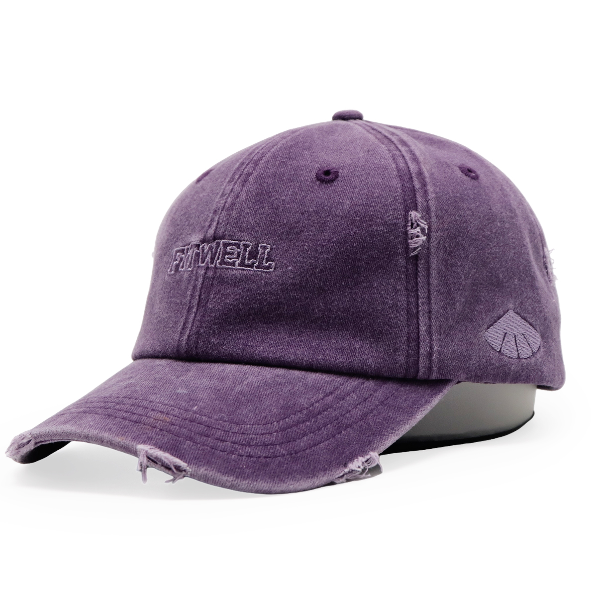 FITWELL Vintage Washed Baseball Cap | Unisex Adjustable Dad Hat in Multiple Colors