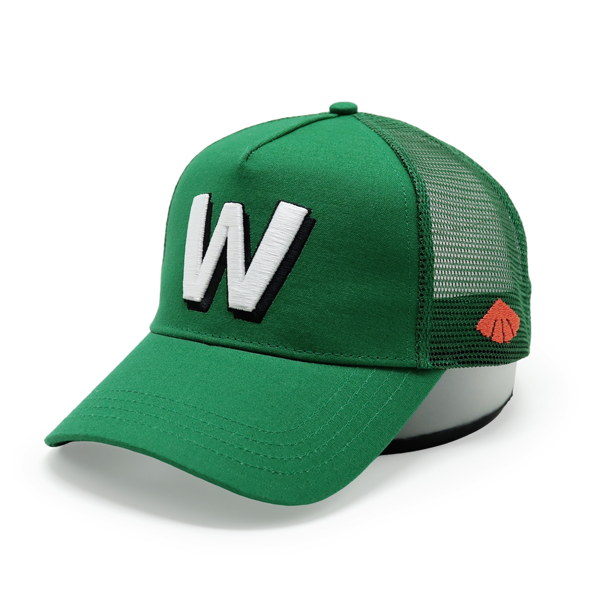 Colorful FITWELL Mesh Trucker Cap Set – 3D Letter Patch Baseball Hats (7 Styles)