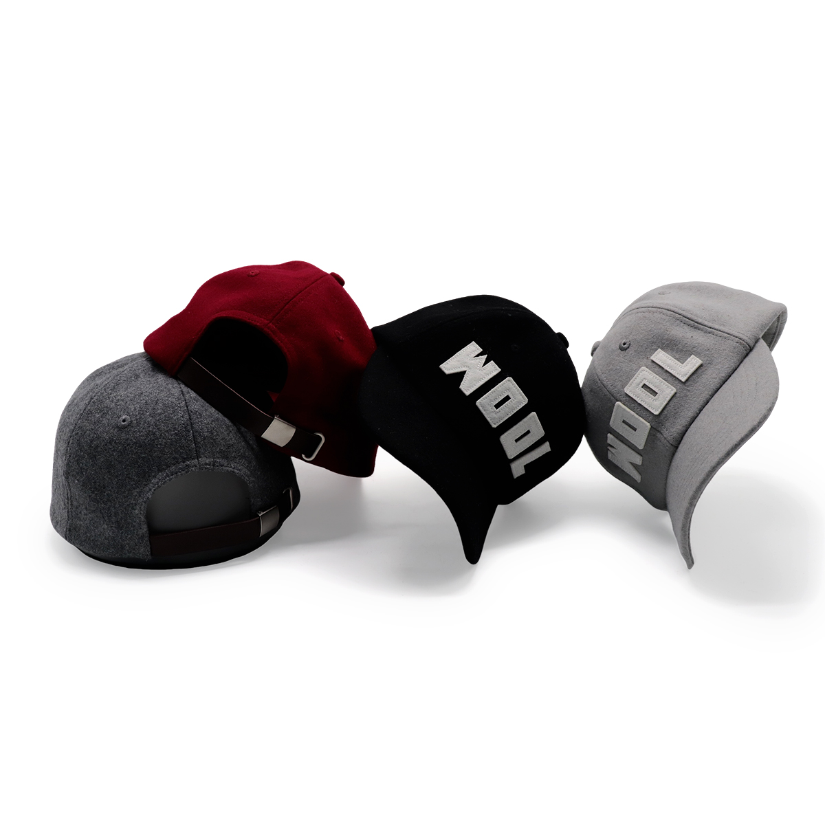 Chenille Patch Letter Wool Baseball Cap – Warm Retro Winter Hat, Unisex