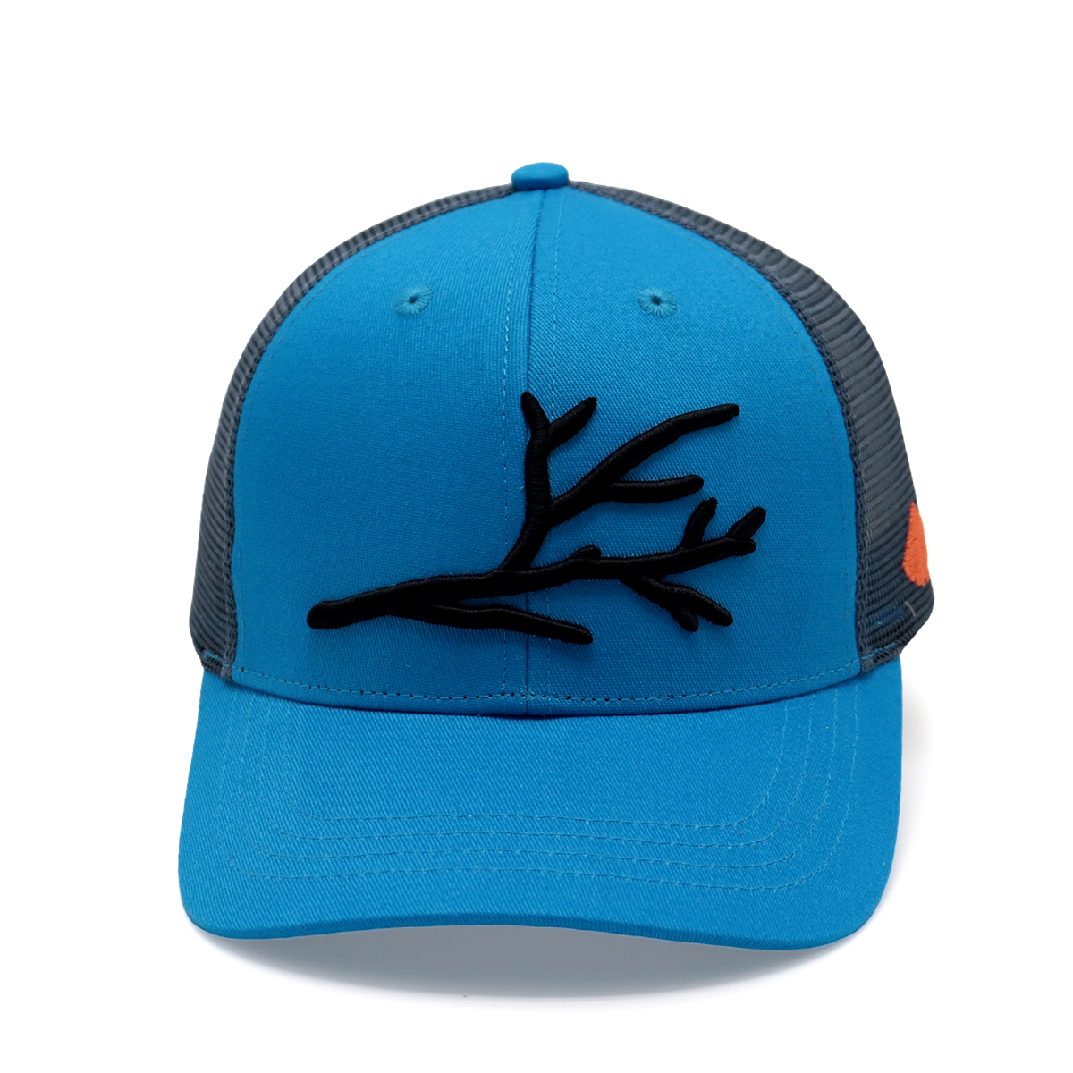 3D Branch Embroidery Mesh Trucker Hat | Minimalist Unisex Baseball Cap
