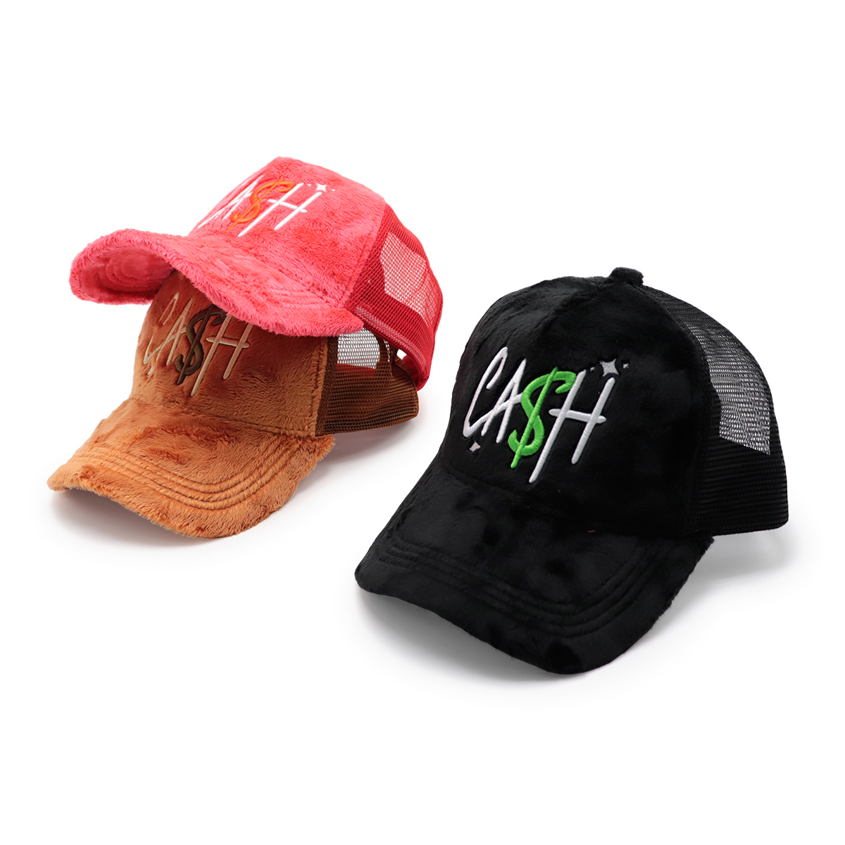 Plush Embroidered &quotCASH