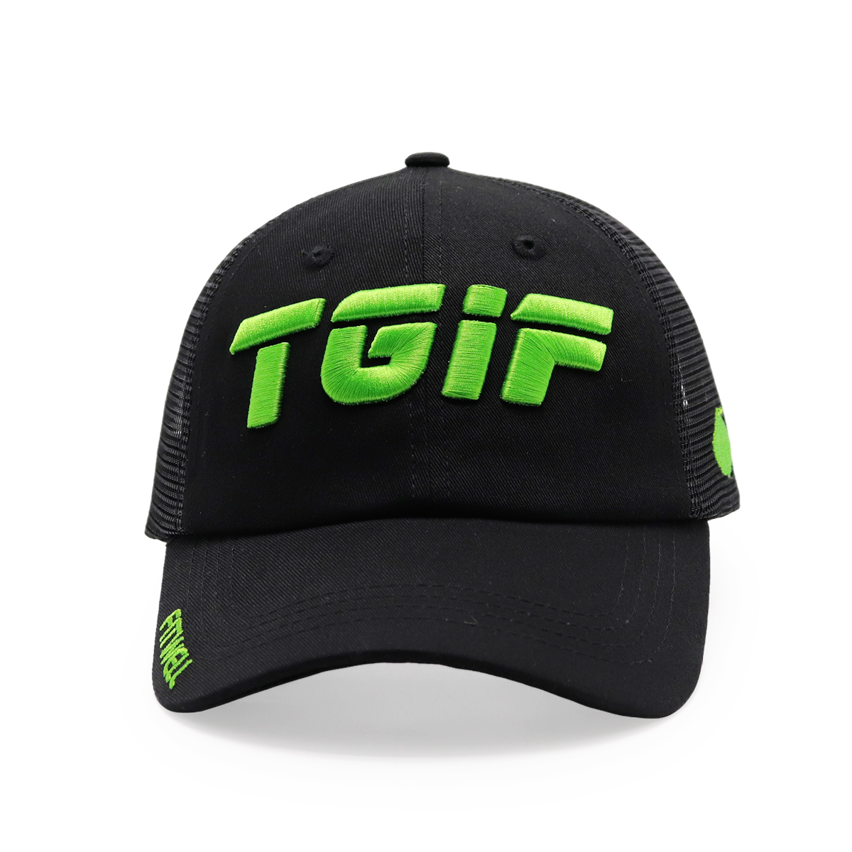 Embroidered Trucker Cap – FITWELL Streetwear Snapback Mesh Hat