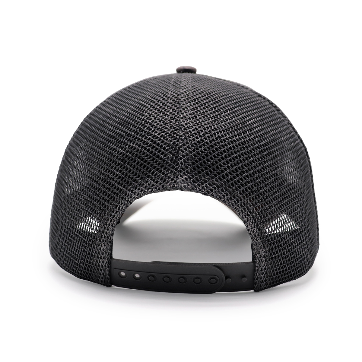 FITWELL Brown Tiger Patch Trucker Hat – Embroidered Animal Mesh Snapback Cap