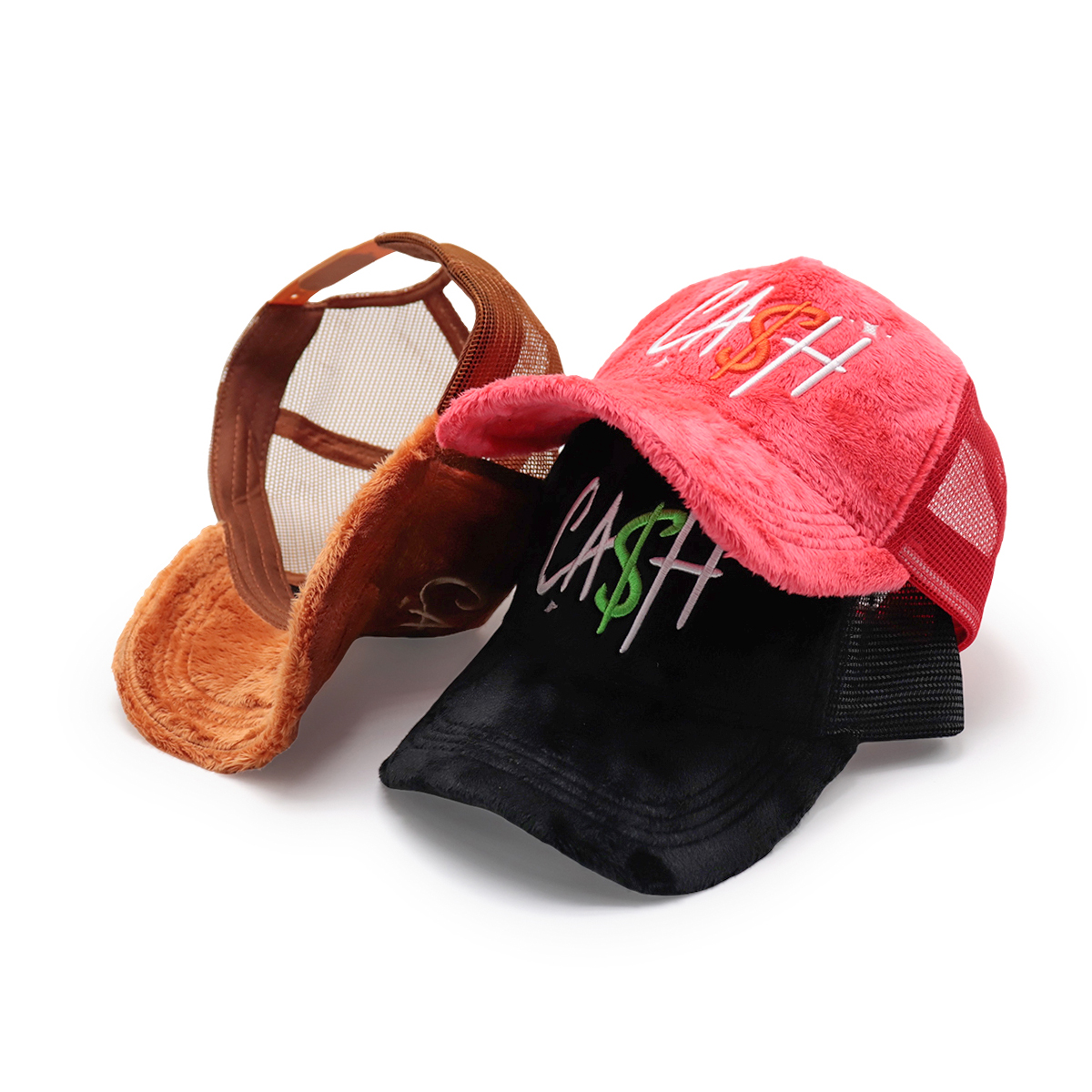 Plush Embroidered &quotCASH