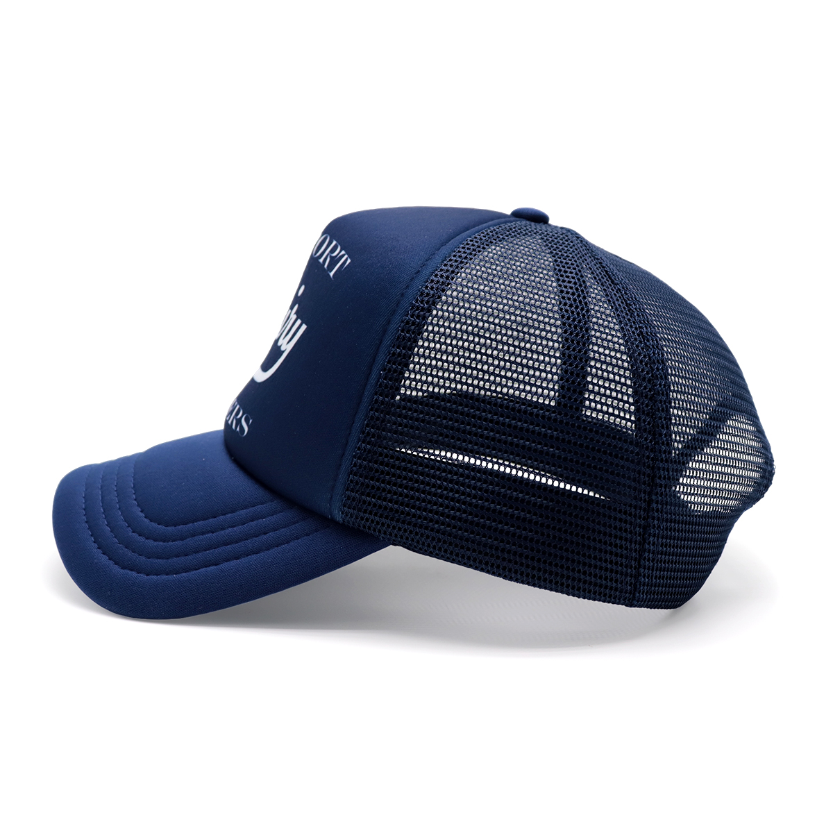 Support Dairy Farmers Foam Print Trucker Cap Adjustable Mesh Baseball Hat for Men and Women