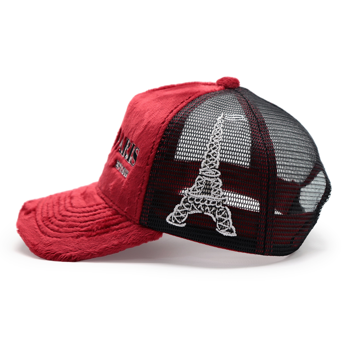 Custom Trucker Hats Design Your Own Logo – Plush Embroidered Mesh Cap for Men & Women