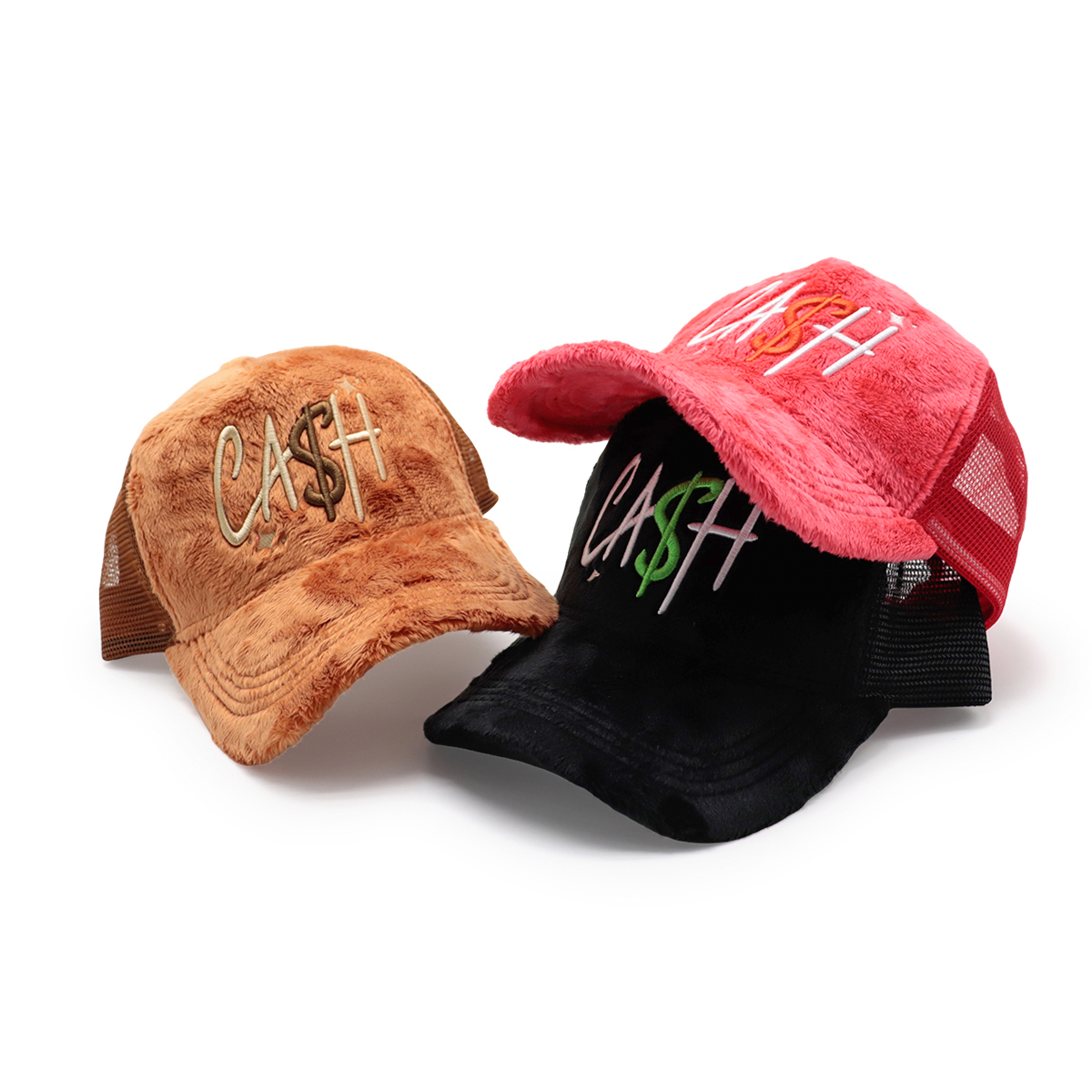 Plush Embroidered &quotCASH