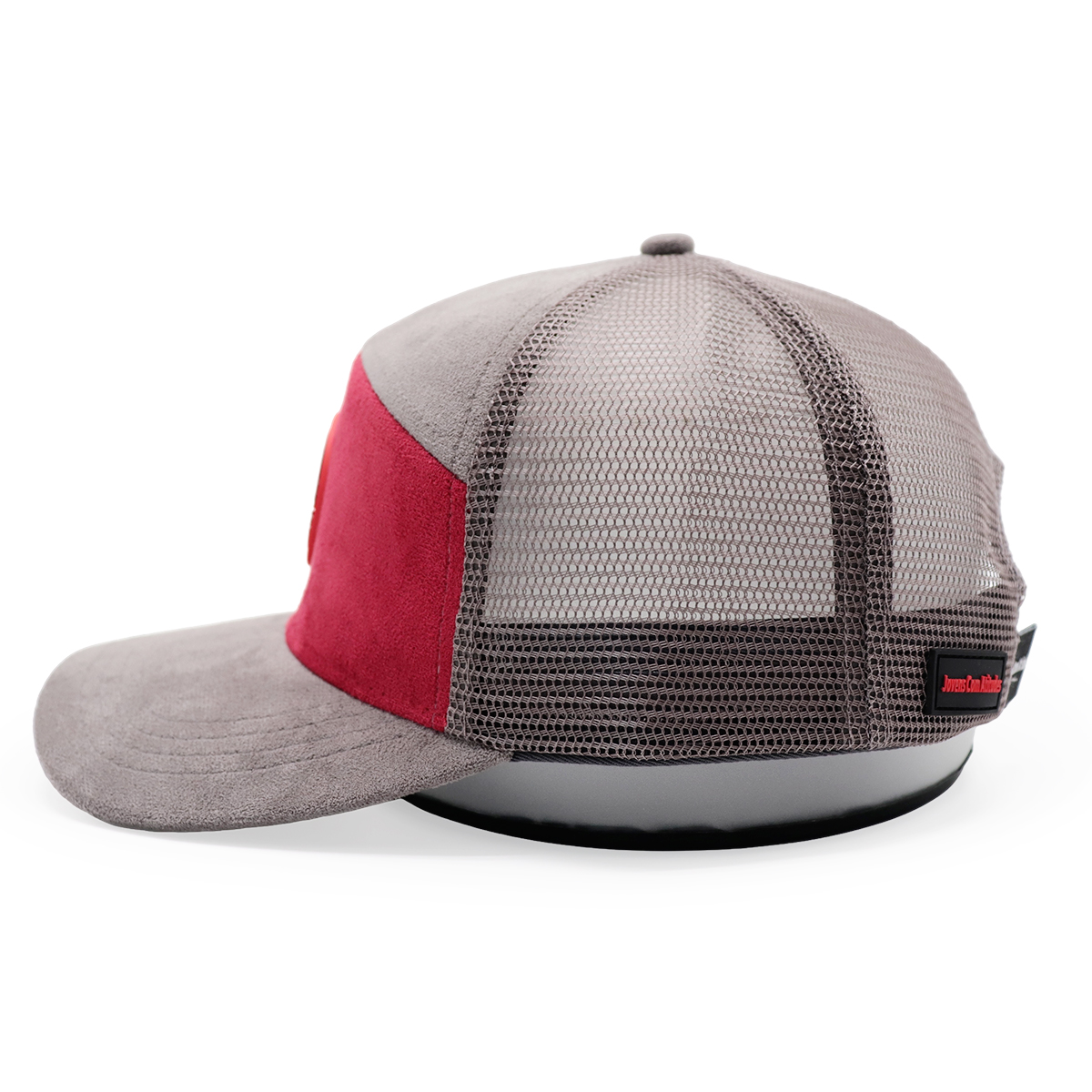 Vintage Brooklyn Patch Trucker Caps, Suede & Polyester Mesh Snapback Hats, Adjustable Unisex