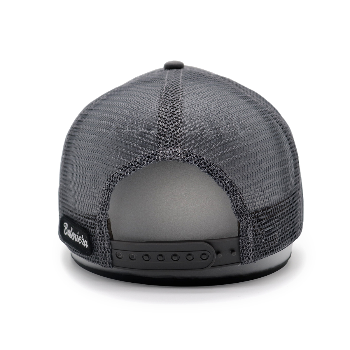 3D Embroidered B Trucker Hat – Light Blue Mesh Snapback Cap, Custom Baseball Hat, Unisex Adjustable