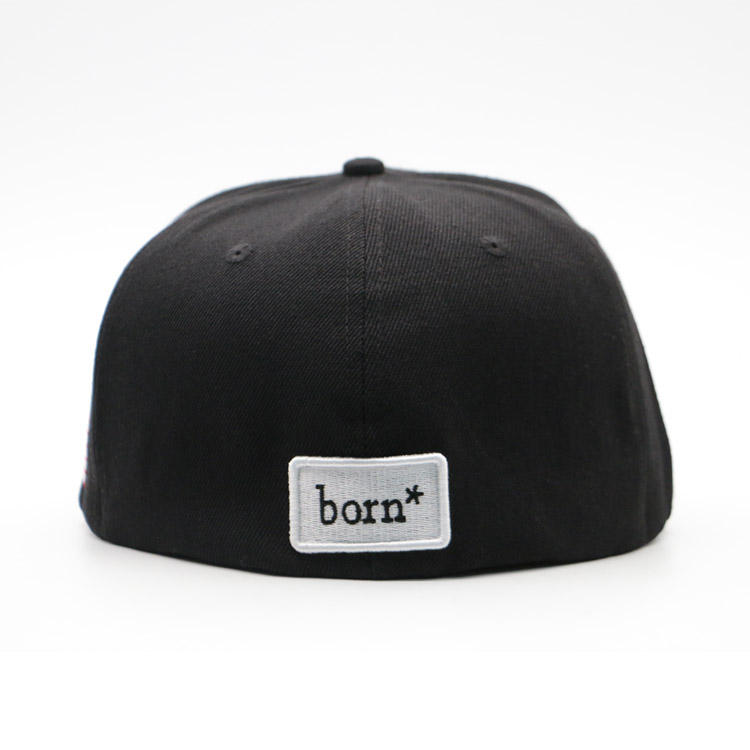 B Letter & Praying Hands 3D Embroidered Snapback Hat